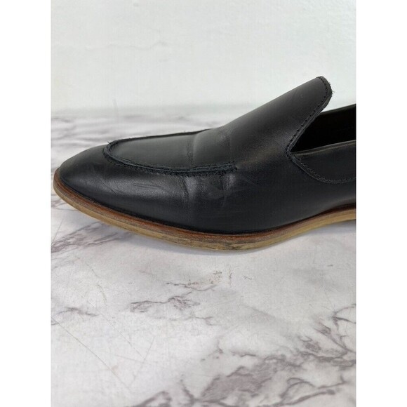 Everlane Women's Black The Modern Leather Loafers Sz 9 - Picture 9 of 11